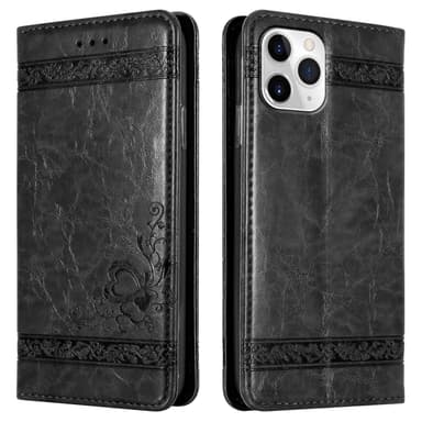 iPhone 11 PRO lommebokdeksel etui (svart)