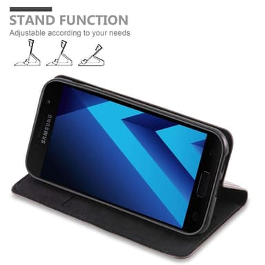 Samsung Galaxy A7 2017 lommebokdeksel case (brun)