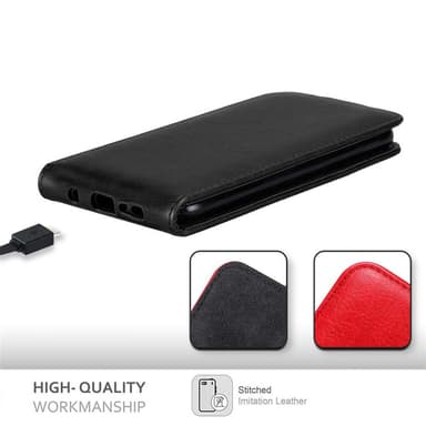 Samsung Galaxy NOTE 10 deksel flip cover (svart)