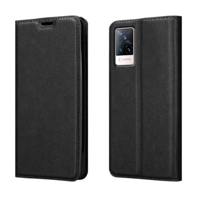 Vivo V21 4G / 5G lommebokdeksel case (svart)