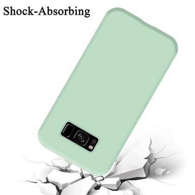 Samsung Galaxy S8 PLUS silikondeksel case (grønn)