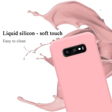 Samsung Galaxy S10e silikondeksel case (rosa)