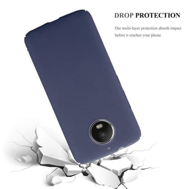 Motorola MOTO G5S Hardt Deksel Cover (blå)