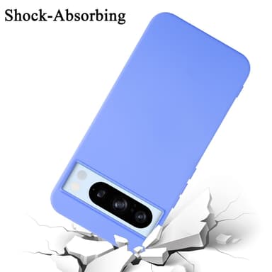 Google PIXEL 8 Pro silikondeksel case (Lilla)