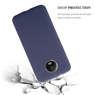 Motorola MOTO G5S Hardt Deksel Cover (blå)