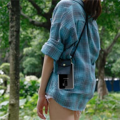 Samsung Galaxy S9 PLUS Deksel med Halskjede (svart)
