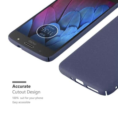 Motorola MOTO G5S Hardt Deksel Cover (blå)