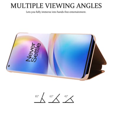 OnePlus 8 PRO lommebokdeksel etui (rosa)