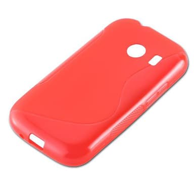Samsung Galaxy ACE STYLE silikondeksel case (rød)