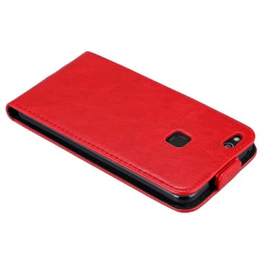 Huawei P10 LITE deksel flip cover (rød)