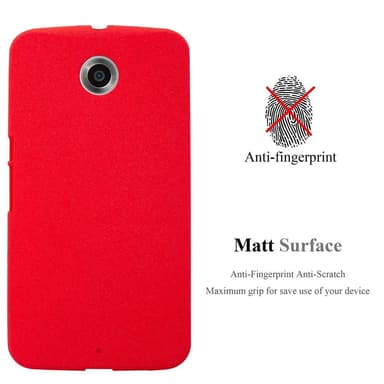 Deksel Motorola Google NEXUS 6 case (rød)