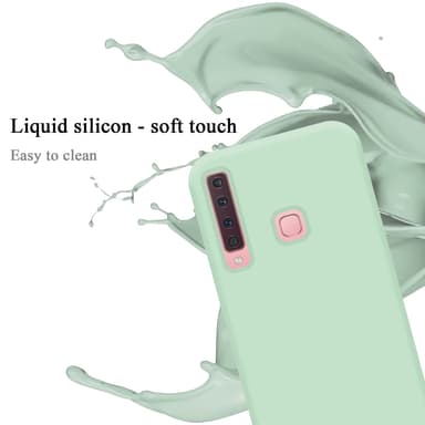 Samsung Galaxy A9 2018 silikondeksel case (grønn)