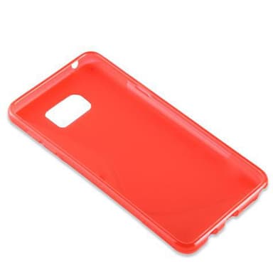 Samsung Galaxy NOTE 5 silikondeksel case (rød)