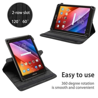 Asus ZenPad C (7.0 tomme) deksel til nettbrett (svart)