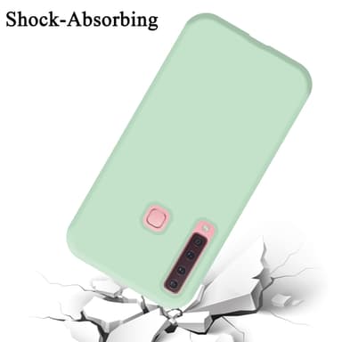 Samsung Galaxy A9 2018 silikondeksel case (grønn)