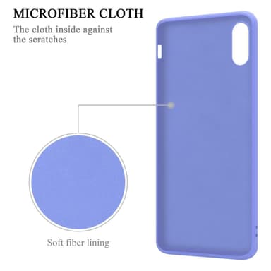 Deksel iPhone XS MAX Ring Case (lilla)