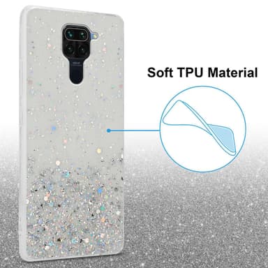 Xiaomi RedMi NOTE 9 Silikondeksel Glitter