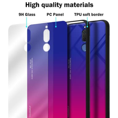 Deksel Huawei MATE 10 LITE Case Cover (svart)