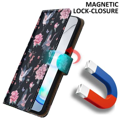 Samsung Galaxy NOTE 10 PLUS lommebokdeksel etui (svart)