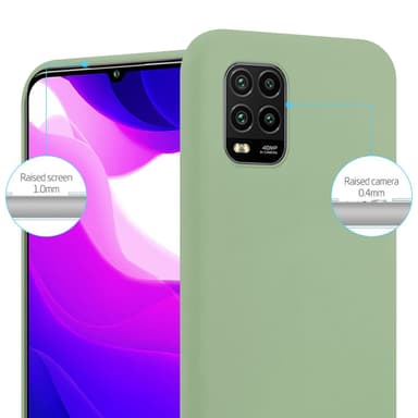 Deksel Xiaomi Mi 10 LITE Silikon cover (Grønn)