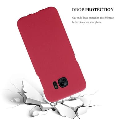 Samsung Galaxy S7 EDGE Hardt Deksel Cover (rød)