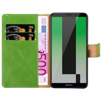 Huawei MATE 10 LITE lommebokdeksel etui (grønn)