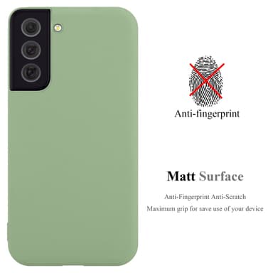 Deksel Samsung Galaxy S22 Silikon cover (grønn)