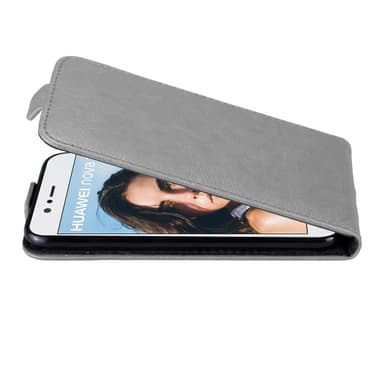Huawei NOVA 2 deksel flip cover (grå)