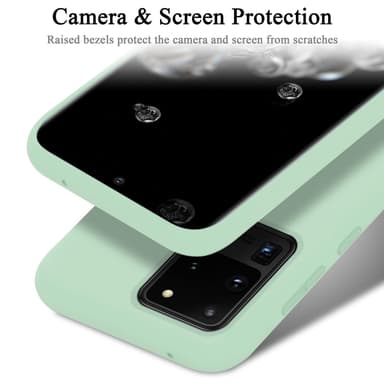 Samsung Galaxy S20 ULTRA silikondeksel case (grønn)