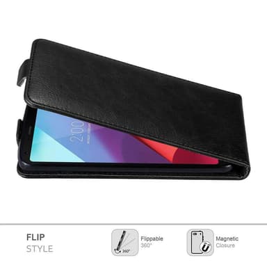 LG G6 deksel flip cover (svart)