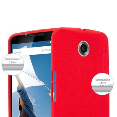 Deksel Motorola Google NEXUS 6 case (rød)