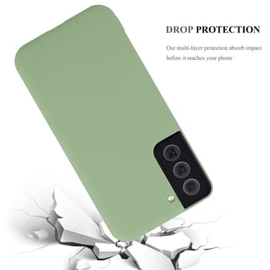 Deksel Samsung Galaxy S22 Silikon cover (grønn)