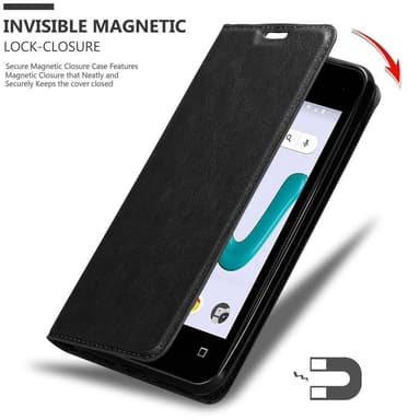 WIKO SUNNY 3 MINI lommebokdeksel case (svart)