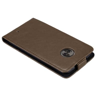 Motorola MOTO X4 deksel flip cover (brun)