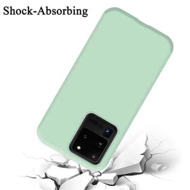 Samsung Galaxy S20 ULTRA silikondeksel case (grønn)