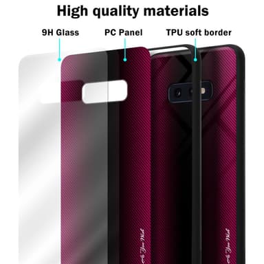 Samsung Galaxy S10e Deksel Case Cover (rosa)