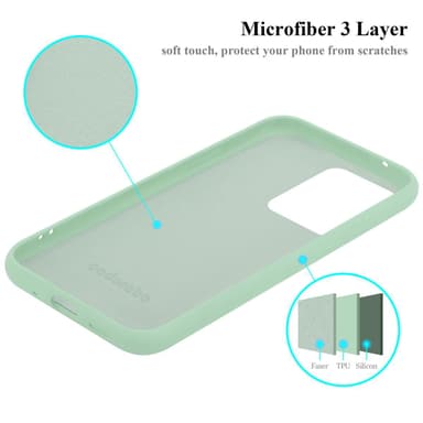 Samsung Galaxy S20 ULTRA silikondeksel case (grønn)