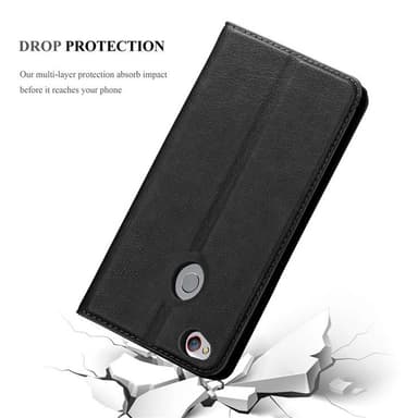 ZTE Nubia Z11 MINI S lommebokdeksel case (svart)