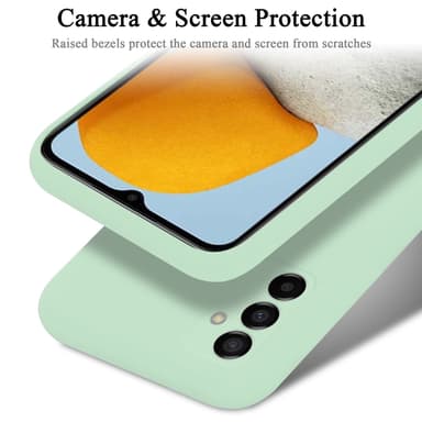 Samsung Galaxy M23 5G silikondeksel case (grønn)