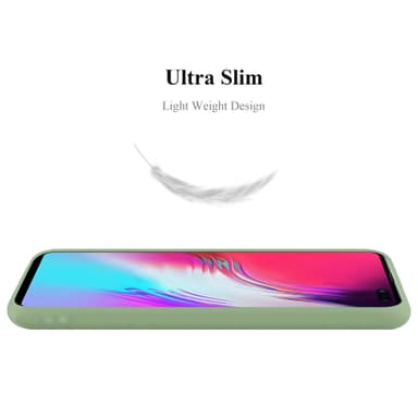 Deksel Samsung Galaxy S10 5G Silikon cover (grønn)