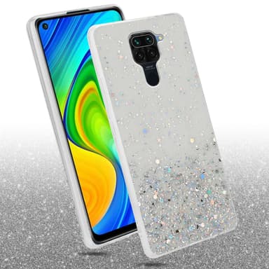 Xiaomi RedMi NOTE 9 Silikondeksel Glitter