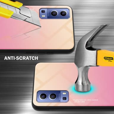 Deksel Vivo Y52 5G / Y72 5G Case Cover (svart)