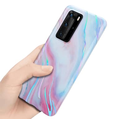 Huawei P40 PRO / P40 PRO+ lommebokdeksel etui (hvit)