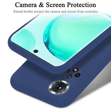 Honor 50 / Huawei NOVA 9 silikondeksel case (Blå)