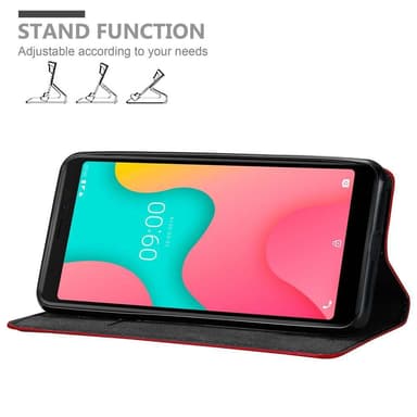 WIKO Y60 lommebokdeksel case (rød)