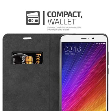 Xiaomi Mi 5s PLUS lommebokdeksel case (brun)