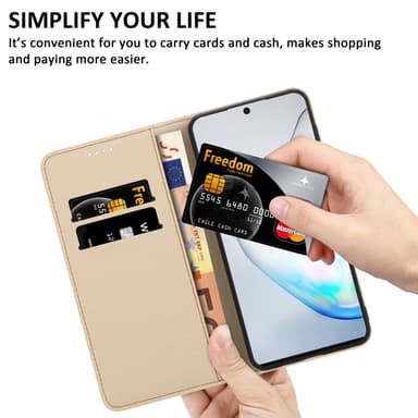 Samsung Galaxy NOTE 10 PLUS lommebokdeksel etui (svart)