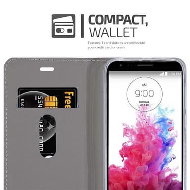 LG STYLUS 3 lommebokdeksel etui (blå)