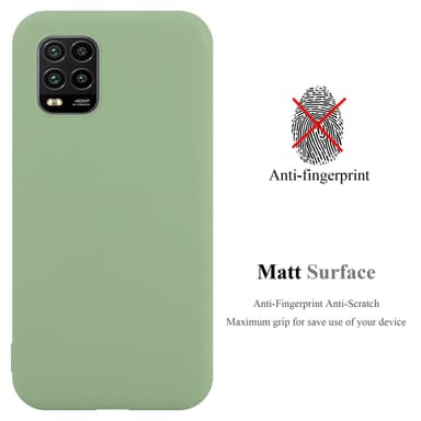 Deksel Xiaomi Mi 10 LITE Silikon cover (Grønn)