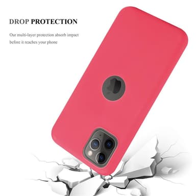 Deksel iPhone 11 PRO Silikon cover (rød)